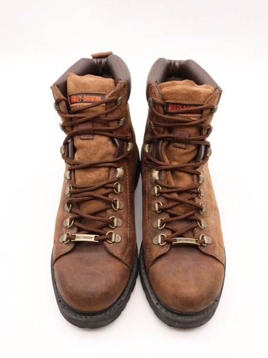 Harley-Davidson Dipstick Men\'s Size 11 Brown Leather Motorcycle Biker Boots main image 7